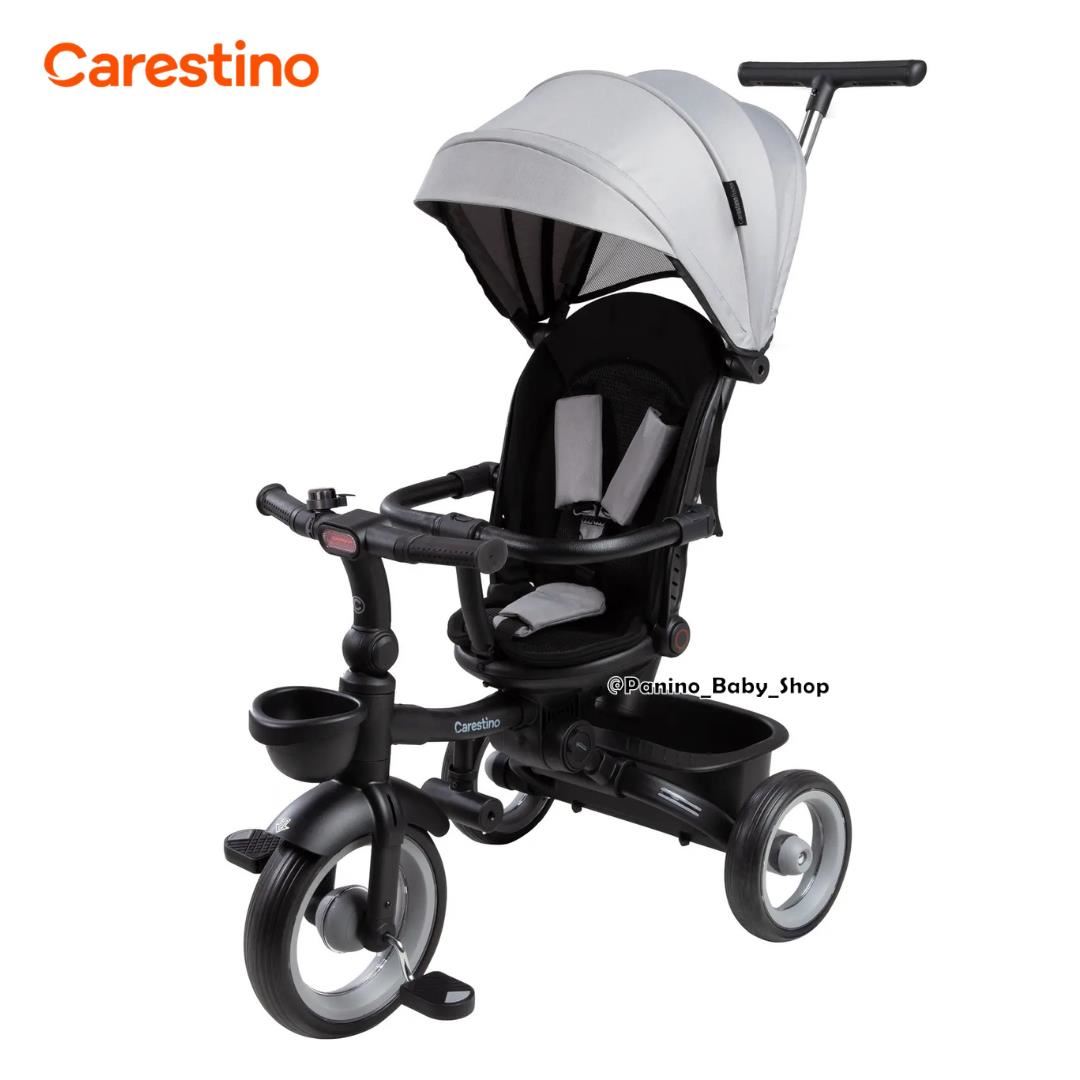 Triciclo Plegable y Giratorio 360 para Niños -SAFARI- Gris